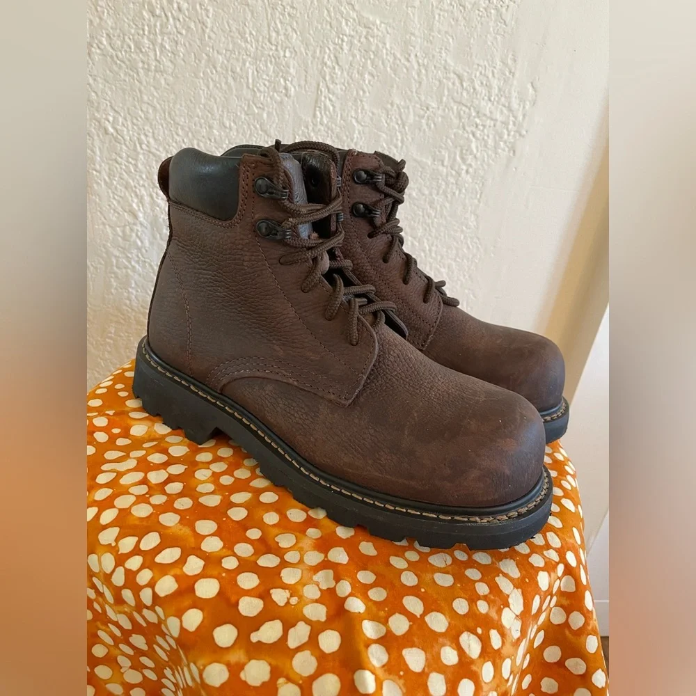 Masterson Boot Company Safety Toe Boots EUC 7.5 D